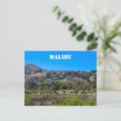 Malibu, Californië Briefkaart (Staand voorkant)