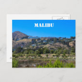 Malibu, Californië Briefkaart (Voorkant / Achterkant)
