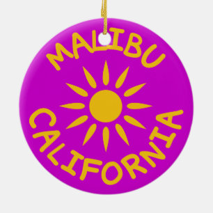 Malibu, Californië Keramisch Ornament