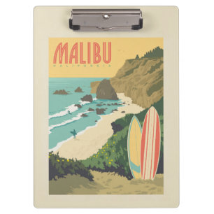 Malibu, Californië Klembord