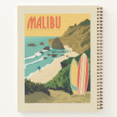Malibu, Californië Notitieboek (Achterkant)