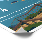 Malibu Californië Poster (Hoek)