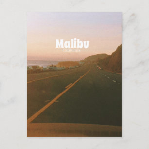 Malibu, Californië Roadtrip Briefkaart