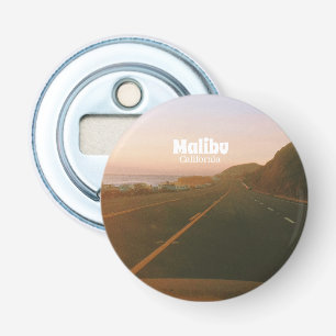 Malibu, Californië Roadtrip Button Flesopener