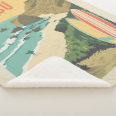 Malibu, Californië Sherpa Deken (3/4)