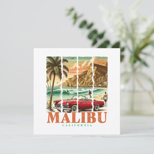 Malibu Californië - Sport Auto Schilderachtig Kust (Staand voorkant)