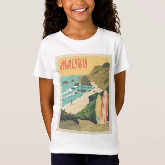 Malibu, Californië T-shirt (Voorkant)