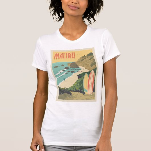 Malibu, Californië T-shirt (Voorkant)