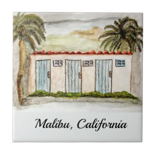 Malibu, Californië Tegeltje