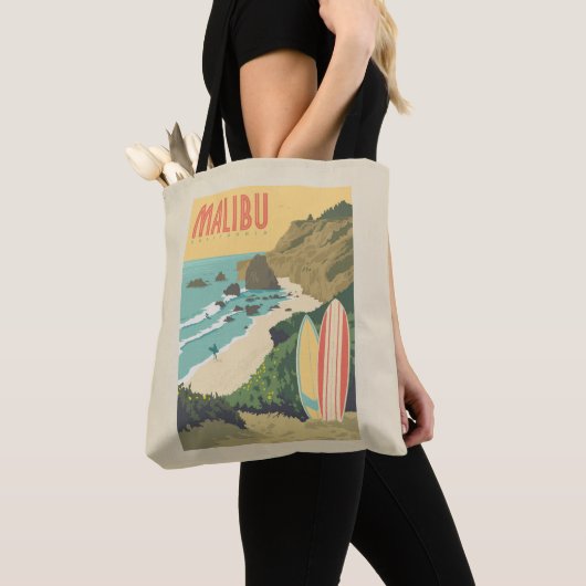 Malibu, Californië Tote Bag (Dichtbij)