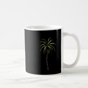 Malibu Californië Trocal Boom Palm Ontspannen KUNS Koffiemok