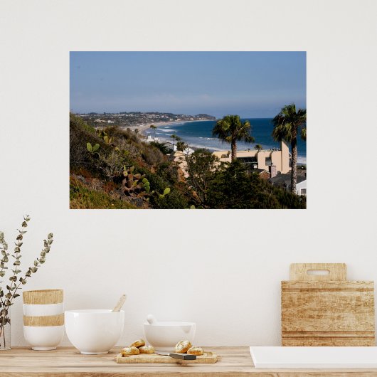 Malibu Coast Poster (Keuken)
