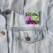 Malibu Cool Energy-Button Vierkante Button 5,1 Cm (In situ)