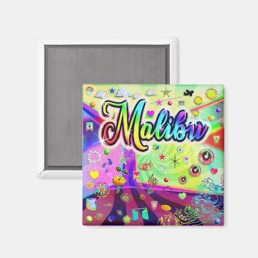 Malibu Cool Energy Magnet (Voorkant / Achterkant)