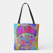 Malibu Cosmic Unity Canvas tas (Achterkant)