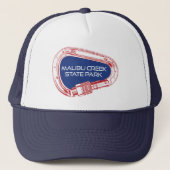 Malibu Creek State Park Rock Climate Trucker Pet (Voorkant)