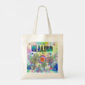 Malibu Deep Dream Canvas tas (Achterkant)