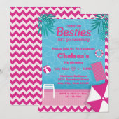 Malibu Doll Beach Pool Verjaardag Kaart (Voorkant / Achterkant)