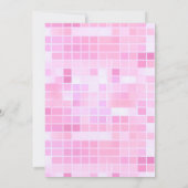 Malibu Doll Besties Strand Verjaardag Roze Glitter Kaart (Achterkant)