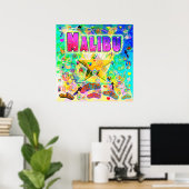Malibu Epoch Hour Poster (Thuiskantoor)