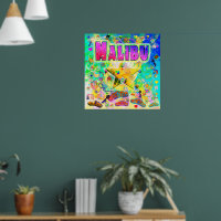 Malibu Epoch Hour Poster
