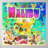 Malibu Epoch Hour Poster (Voorkant)