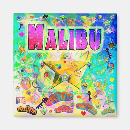 Malibu Epoch Uur Magnet (Voorkant)