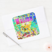 Malibu Epoch uur Sticker (Envelop)