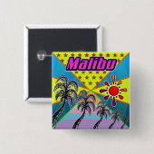 Malibu Freedom Button (Voorkant /achterkant)