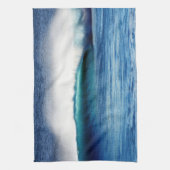 Malibu Gem Blue Jewel Wave Tea Towel Theedoek (Verticaal)