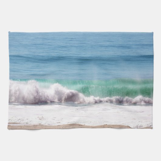 Malibu Gem Breaking Wave Tea Towel Theedoek (Horizontaal)