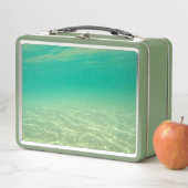 Malibu Gem Retro Lunchbox met afbeeldingen onder w (In situ)