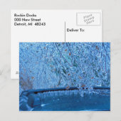 Malibu Icicles Briefkaart (Voorkant / Achterkant)