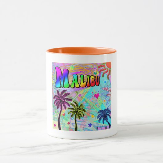 Malibu Levendige Romance Mok (Midden)