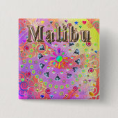 Malibu Lucky Golden Button (Voorkant)