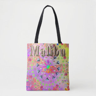 Malibu Lucky Golden Canvas tas