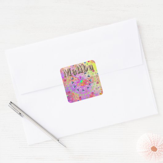 Malibu Lucky Golden Sticker (Envelop)