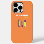 Malibu, Malibu Beach, Tropical Art, Preppy, Sinaas Case-Mate iPhone Case (Achterkant)