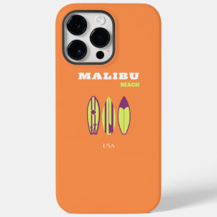 Malibu, Malibu Beach, Tropical Art, Preppy, Sinaas Case-Mate iPhone 14 Pro Max Hoesje