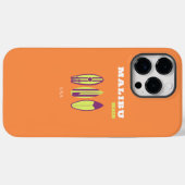 Malibu, Malibu Beach, Tropical Art, Preppy, Sinaas Case-Mate iPhone Case (Achterkant (horizontaal))
