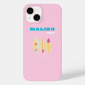 Malibu, Malibu strand, Preppy, Preppy meisje, roze Case-Mate iPhone Case (Achterkant)