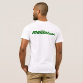Malibu Man Green T-shirt (Achterkant volledig)