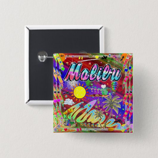 Malibu Nu Era Button (Voorkant /achterkant)