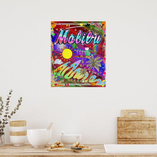 Malibu Nu Era Poster (Keuken)