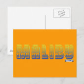 Malibu Ocean Briefkaart (Voorkant / Achterkant)