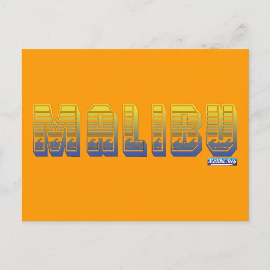 Malibu Ocean Briefkaart (Voorkant)