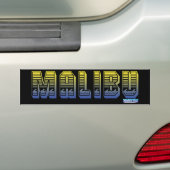 Malibu Ocean Bumpersticker (Op auto)