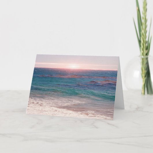 Malibu Ocean Dreams Colors of Zee Note Card Kaart (Voorkant)