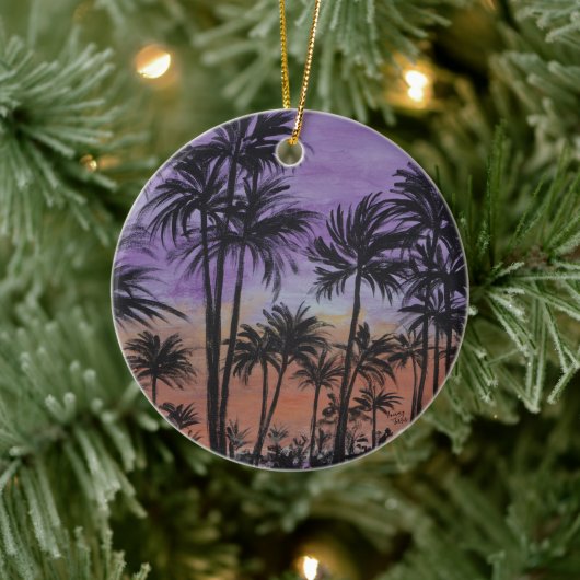 Malibu-Ornament Keramisch Ornament (Boom)