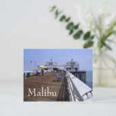 Malibu Pier, Californië Briefkaart (Staand voorkant)
